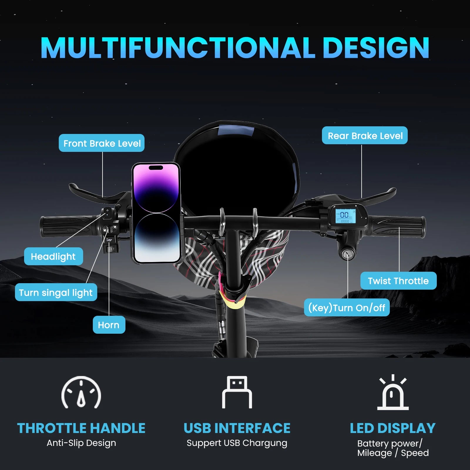 Fast Speed Folding Electric Bike Long range Foldable Electric Bicycle Powerful Motor  Fast Speed 14-inch E Bike
