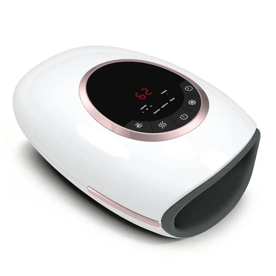 Hand Massager with Heat and Compression, 3 Strength Levels amp Modes, 10 15 20 Min Timer,Large Size Fits Hands amp Forearms Carp