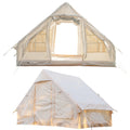 4-6 Person House Instant Glamping Camping Tents House with Hand Pump Inflatable Camping Tent Easy Setup for Adults Travel Hiking