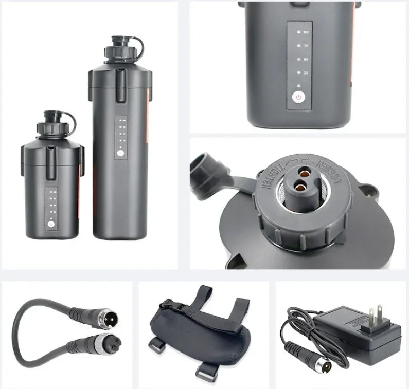 DC 14.8V Electric Fishing Reel 5000MAH 7000MAH 10000MAH Electric Reel Fishing Battery