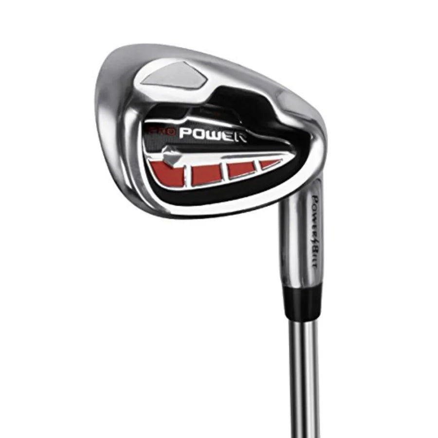 Pro Power Complete Golf Set for Men with Cart Bag Right Left Handed Graphite Shafts in All Woods Irons and Wedge