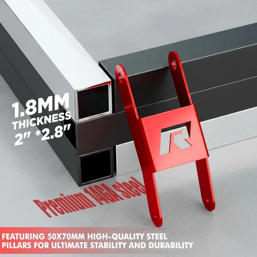 3-Section Adjustable Weight Bench 1600LBS Capacity Workout Bench for Home Gym with Thickened Padding 21 Levels Incline Decline