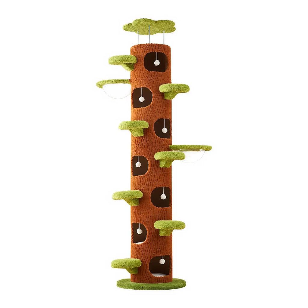 Forest Large Cat Tree with Sisal Scratching Pad Modern Cat Tower Super Large Cat Tree Tower for Indoor Cats Adults, Customized