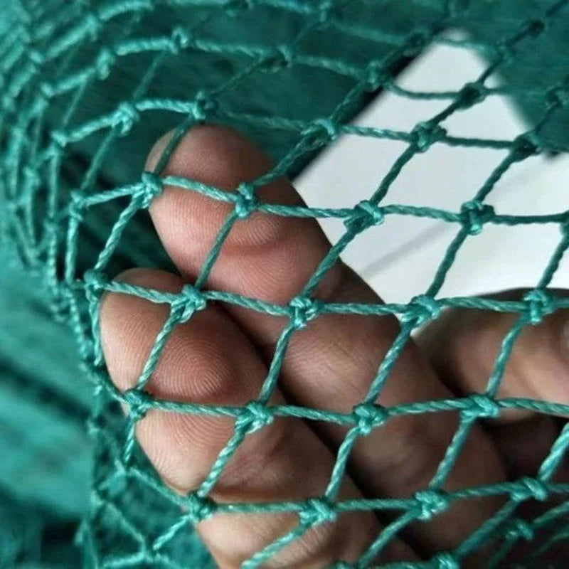 Small Mesh Fishing Net Length 5m to 100m Foldable Fishing Net 1 Fingue Mesh Monofilament Nylon Catching Fish Net Netting Tool