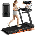 12 Incline Treadmill with Handle 3-in-1 Portable Treadmills for Home and Office Foldable Treadmills with 300 Lbs Weight Capacit