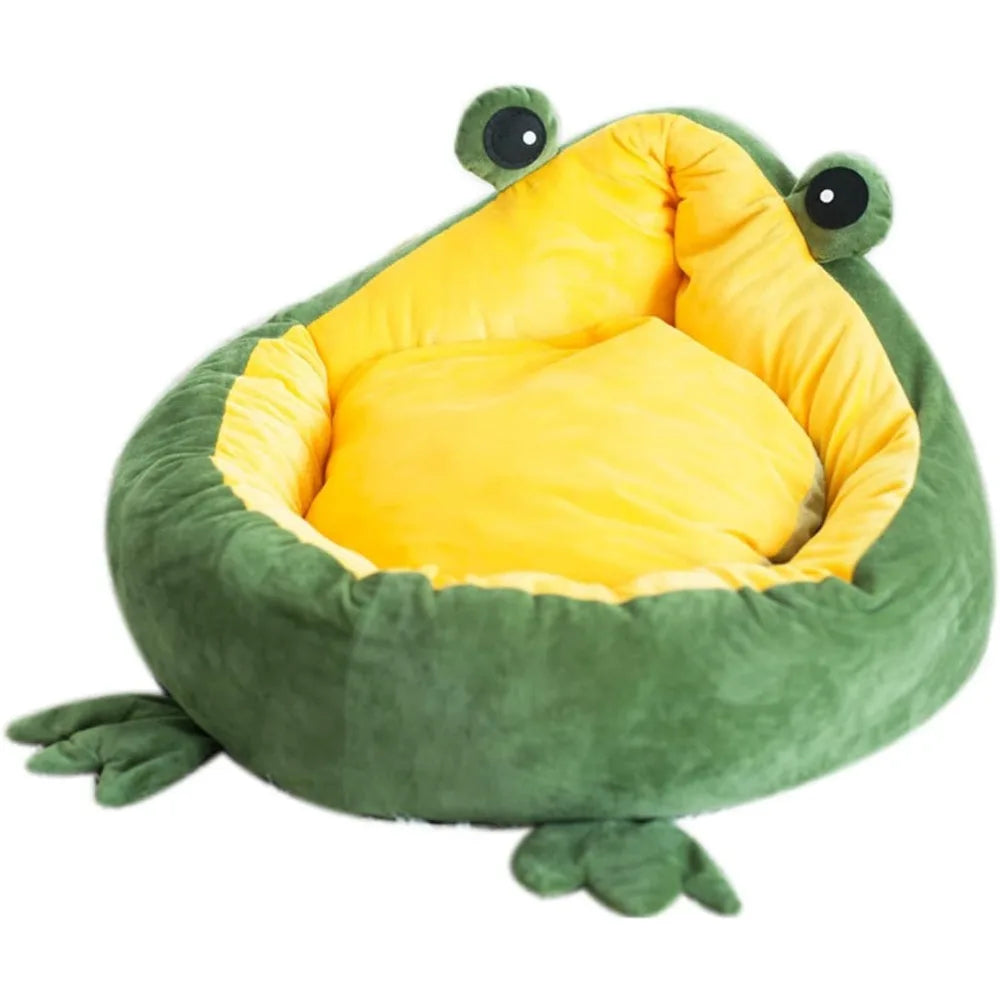 Cute Fruit-Shaped Pet Sofa, Soft Warm Dog Bed, Removable Washable Cat Bed, Pet Nest for Winter Sleeping