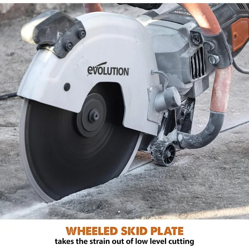 Evolution Power Tools R300DCT 12 inch Concrete Saw (Aka Circular Saw, Angle Grinder, Chop / Cut Off Saw, Demo Saw, Disc / Power