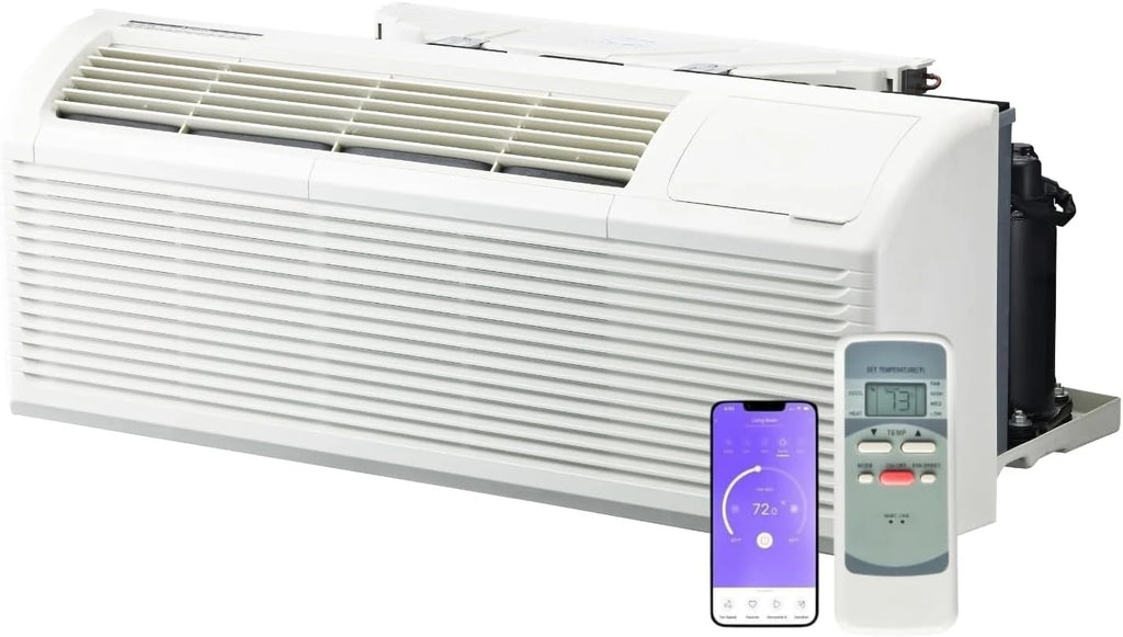 9,000 BTU PTAC Heating & Cooling  Packaged Terminal Air Conditioner & Heat Strip Built-In 3.5kW Electric Heater,Customized