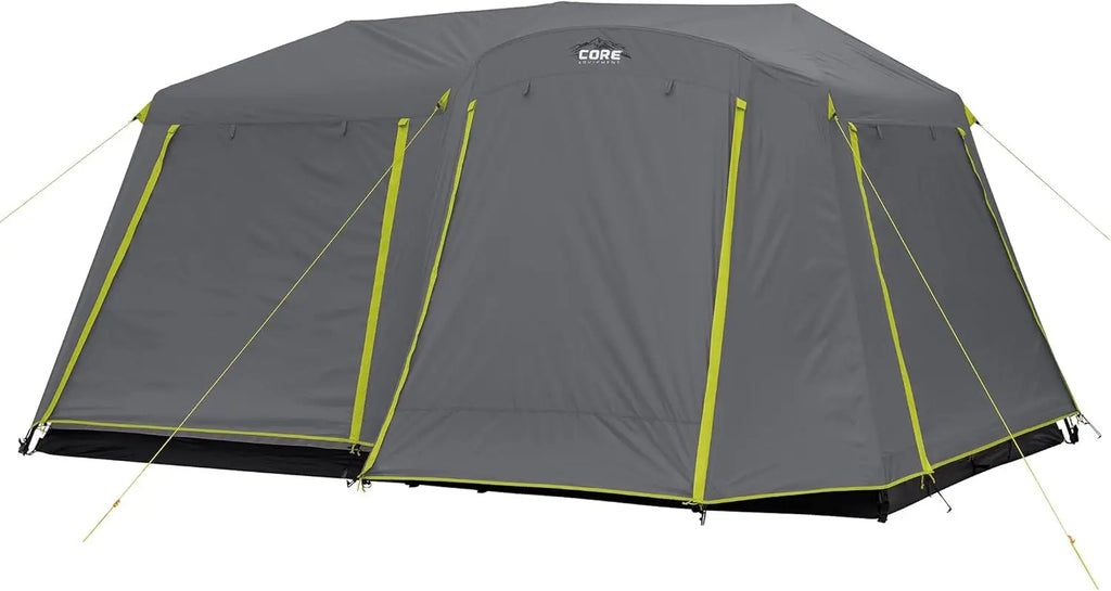 Instant Cabin Tents Person Family Cabin Multi Room Pop Up Tents Car Camping | Included Storage Pockets for Camping Accessories