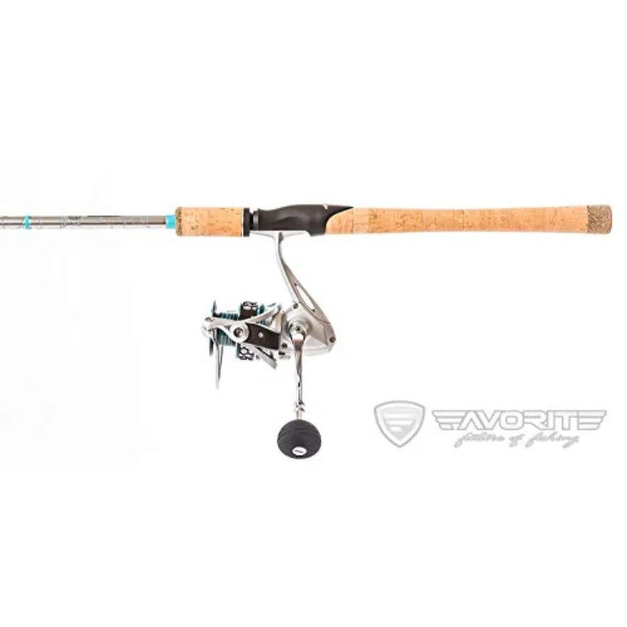 Favorite Ol' Salty Spinning Reel Combo Fast Action Carbon Blend Fishing Rod Saltwater Fishing Catfishing Ultra Smooth Fishing R