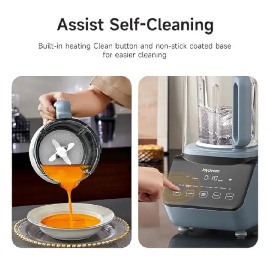 Soymilk Maker Machine with Soundproof Shield Hot and Cold Blender for Soymilk Juice Milkshake and Soup Low Noise Cooking Blende