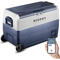 12 Volt Portable Refrigerator 53 Quart Dual Zone Car Fridge with APP Control Electric Compressor Cooler for RV Camping Travel T