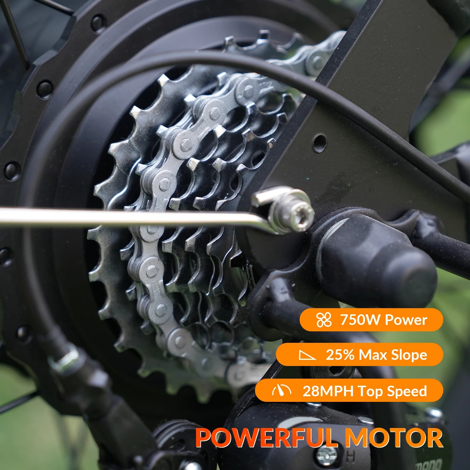 5TH WHEEL Knight Electric Bike for Adults, 1500W Peak Motor, Up to 28MPH, 55-Mile Range, 20” Fat Tire E-Bike, Full Suspension, D