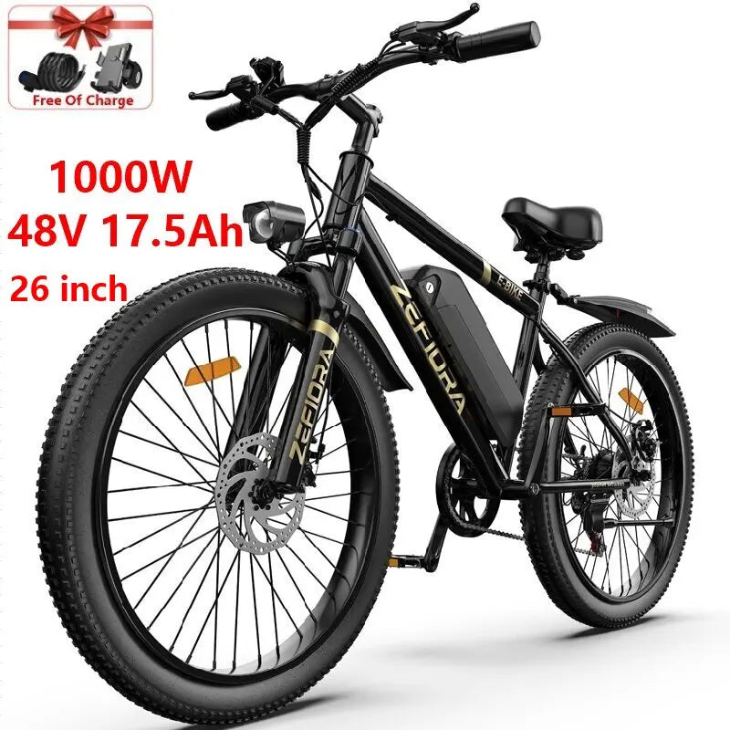 Cheap 2000w Adult Men\'s Bike,20 26 Inch 30-50mph 30-60miles 48v 10a 15a 17.5a 20ah Aluminum Alloy,for Cycling Electric Bicycle