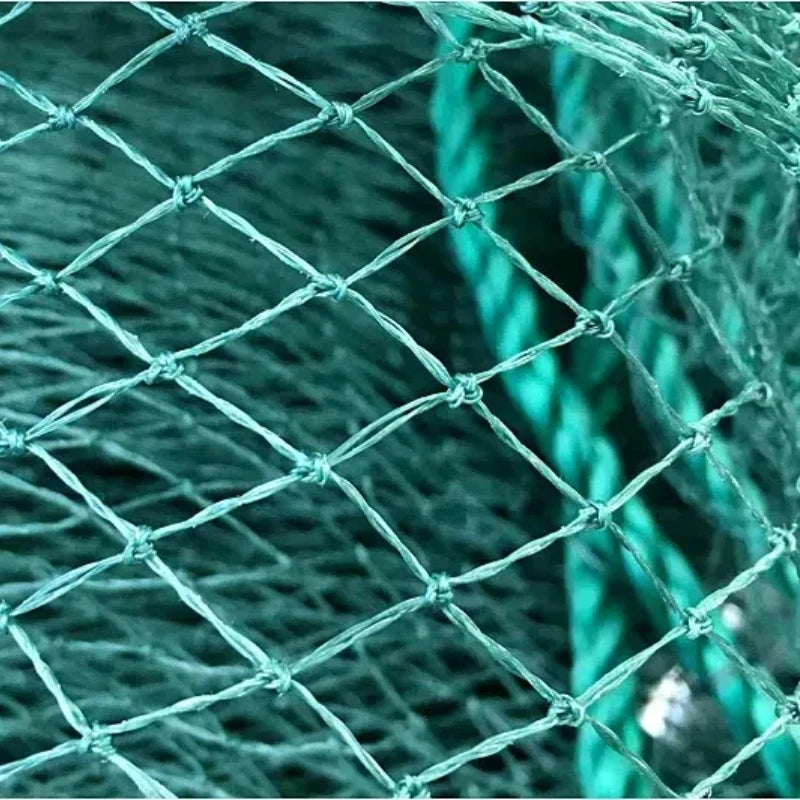 5m-50m 3 Finger Mesh Monofilament Gill Strong Fishing Net With Float Fish Trap Rede De Pesca Nylon Fishing Net Accessory Tools