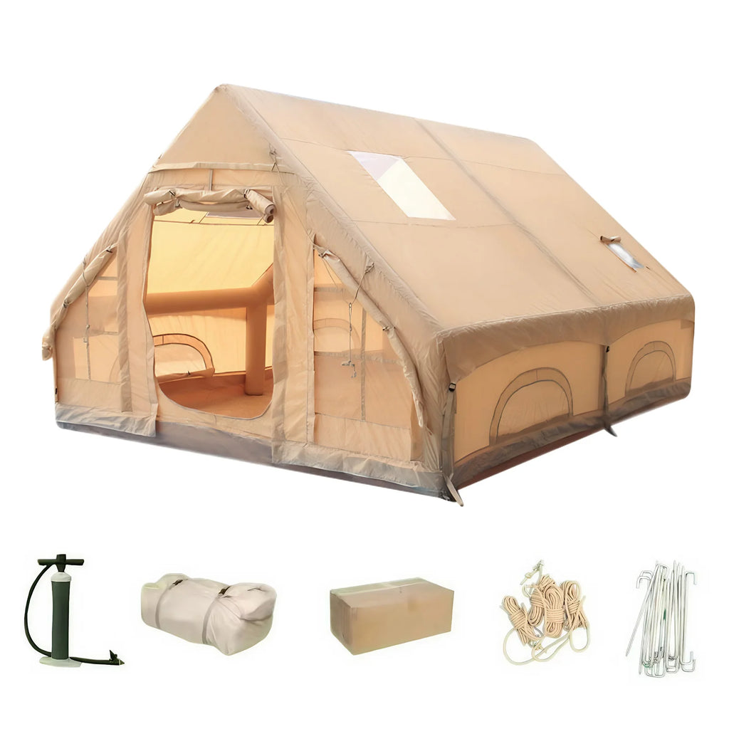 Inflatable Tent with Skylight Inflatable House with Pump Inflatable Camping Tent for Camping