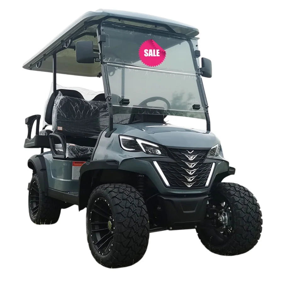 MMC Golf Car 4 Wheel Club Car 4KW/5KW AC Motor Buggy 48V 72V Electric Golf Cart