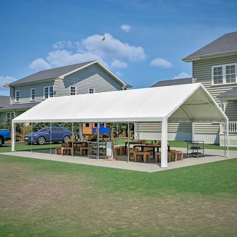 Durable 20x40ft Outdoor Wedding Tent with Removable Walls for Events and Storage Bag