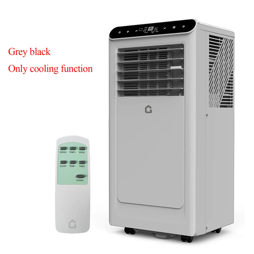 8,000/10,000 BTU Portable Air Conditioner, 3-In-1 Ventless Portable Air Conditioner AC Unit Auto Swing Fan Windows Kit Included