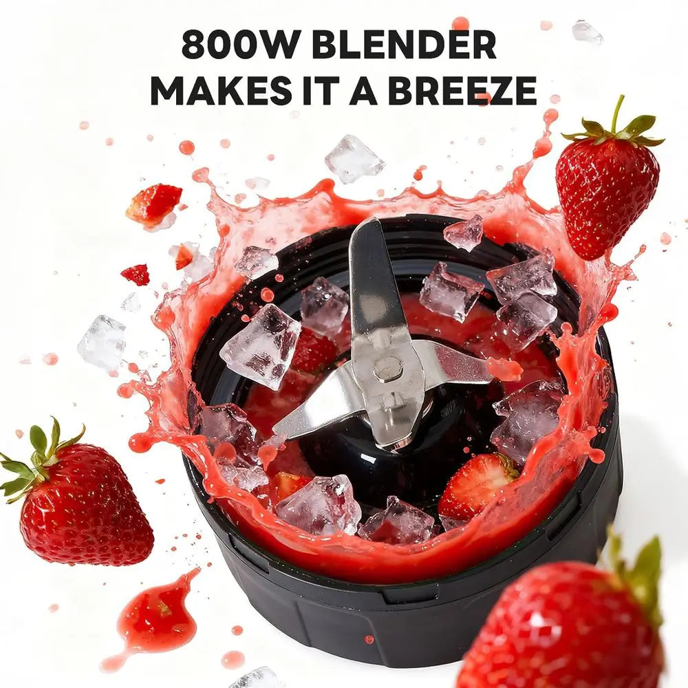 Smoothie Blender, Personal Blenders for Kitchen with 17, 24, 34 oz BPA-Free Portable Cups, Mini Smoothie Maker for Shakes, Sauce