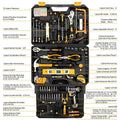 Kit Box Drill Set Home Mechanic Toolbox with 12V Power Cordless Drill Hand Repair Tools Sets Combo Kits Storage Organizer Drawer
