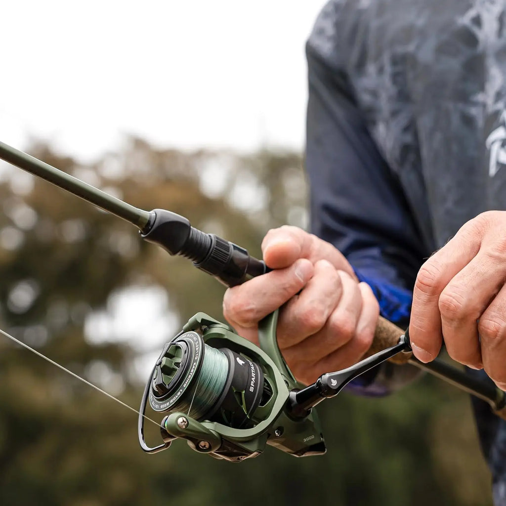 Twin-Tip Fishing Rod and Reel Combo, Spinning & Casting Setup with Graphite Blanks and Extra Tip