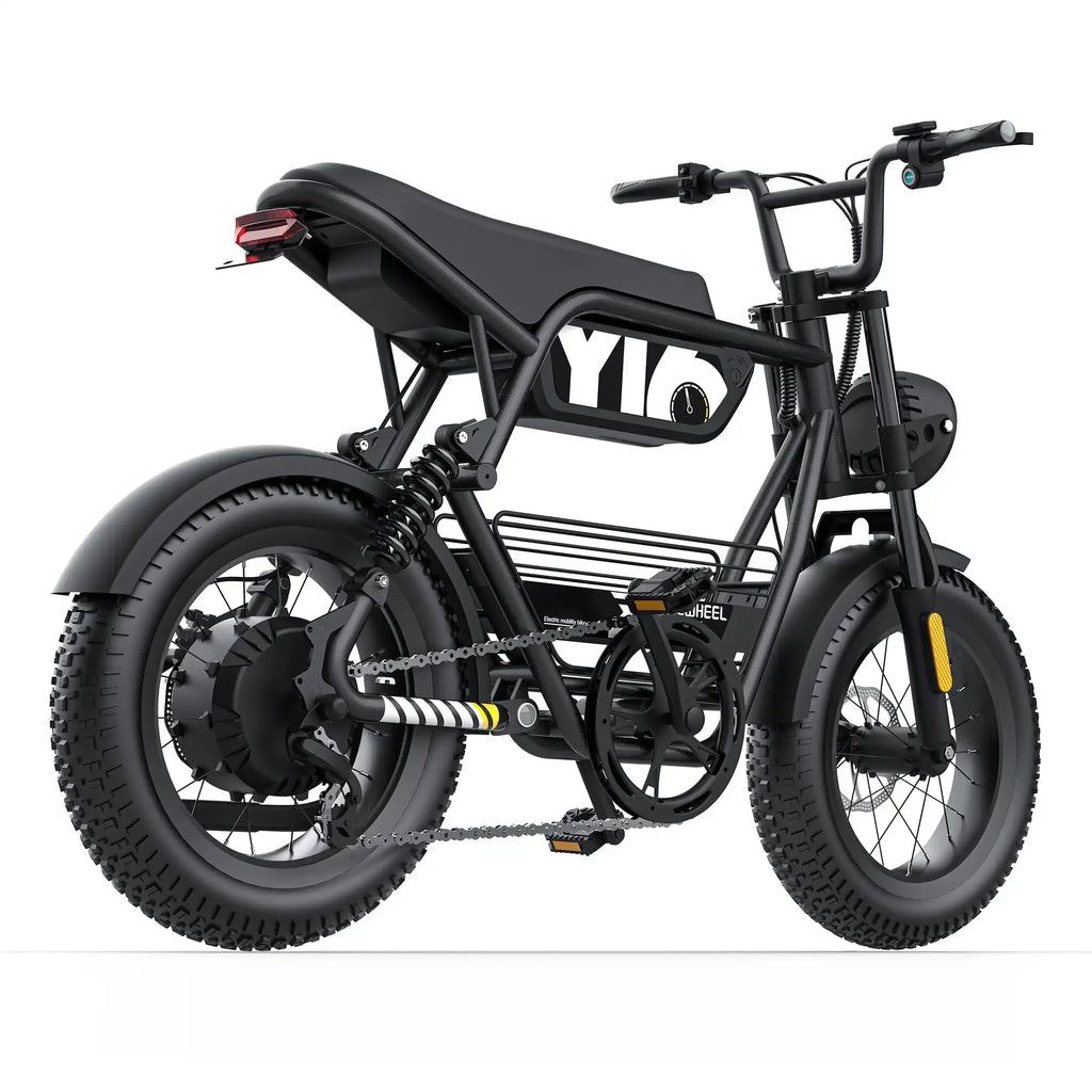 COSWHEEL Y16  Adult Dual suspension E-Mountain bike 48V 15Ah Battery  20"*4.0 Fat Tire All Terrain E-bike