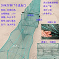 50 meters knot shrimp cage with wings net cage fish sunken bottom lobster net fishing large fishing net fish