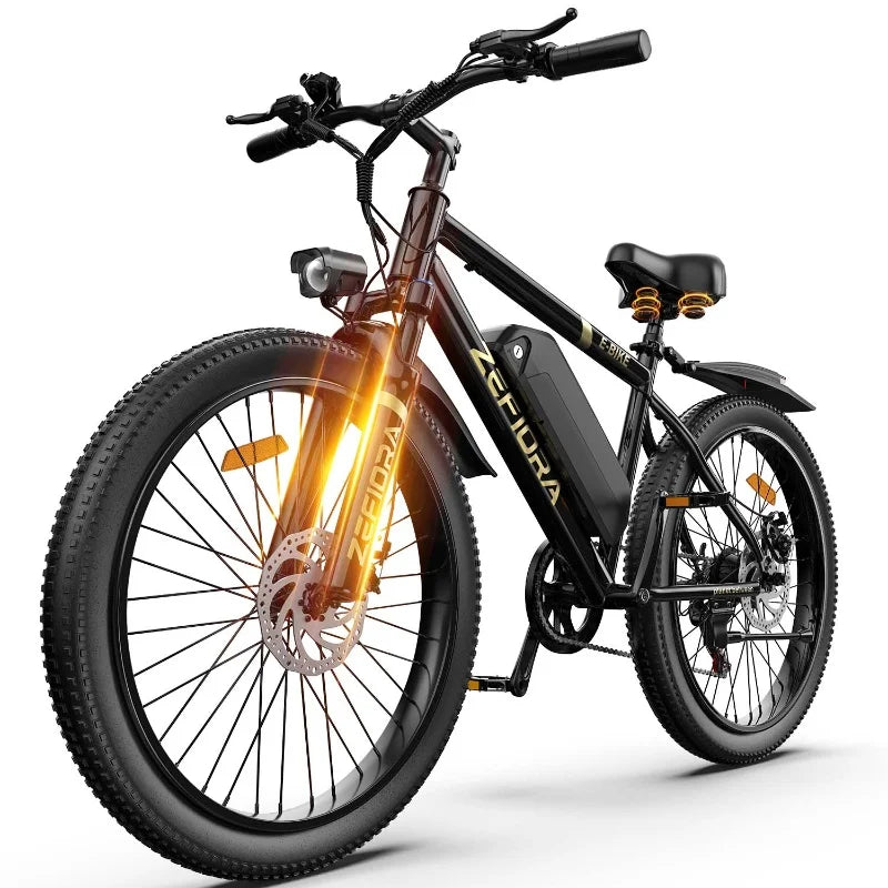 【Brand+】mountain Electric Bike 26 Inch,1000w 48v 10ah 15ah 17.5ah Ebike,comes Phone Holder/lock,for Cycling Electric Bicycle