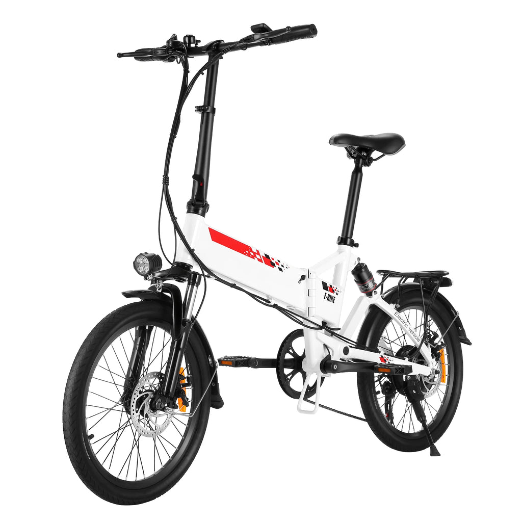 Vivi Electric Bicycle for Adults 20" 500W EBike for Adults with 48V 7.8Ah 374.4Wh High Capacity Removable Battery, Up to 20MPH