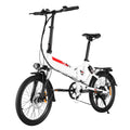 Vivi Electric Bicycle for Adults 20" 500W EBike for Adults with 48V 7.8Ah 374.4Wh High Capacity Removable Battery, Up to 20MPH