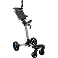 Lightweight 4-Wheel Golf Trolley with Swivel Front Wheels and Hand Brake