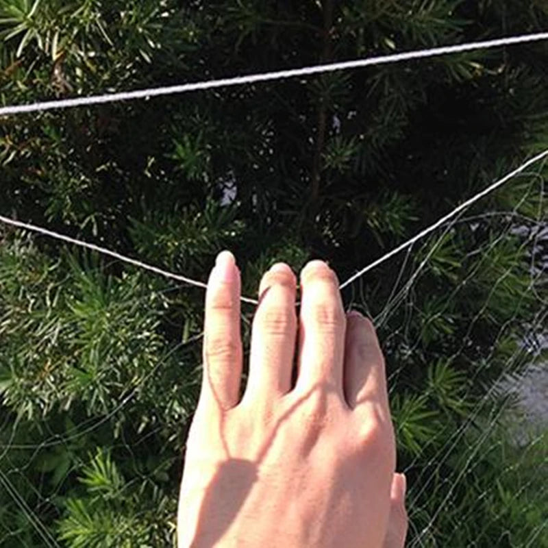 100-meter Long Single-layer High-quality Green Silk Fishing Net Made Of Nylon Material