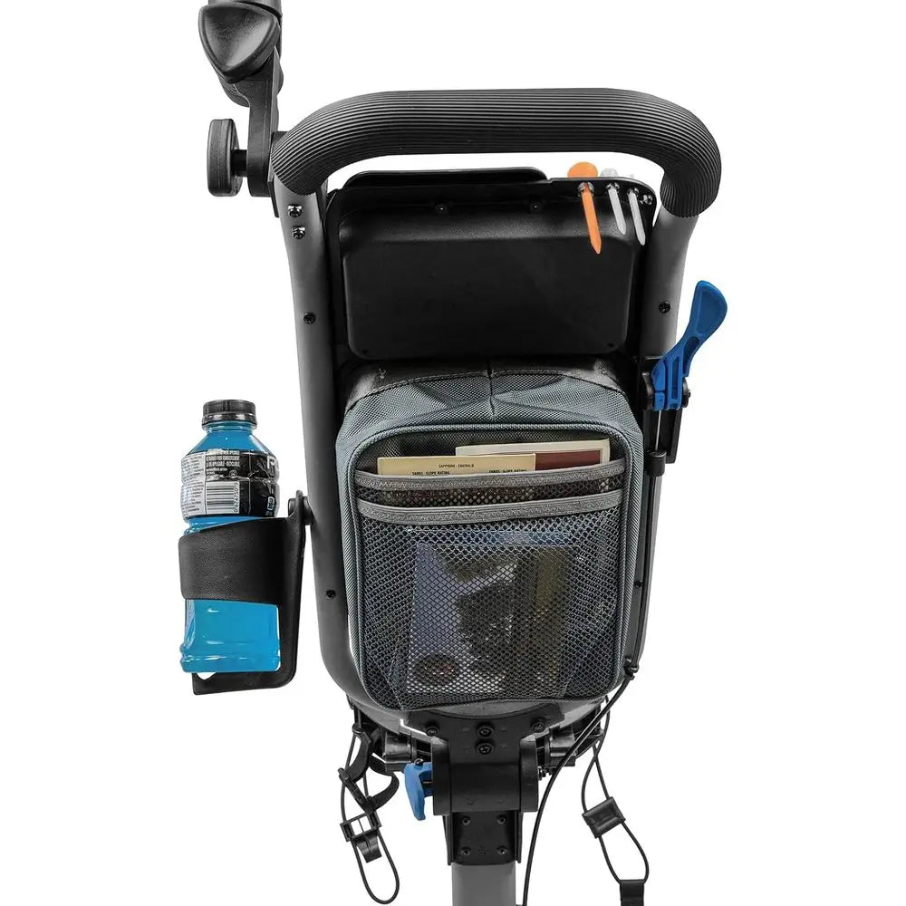 Lightweight 4-Wheel Golf Trolley with Swivel Front Wheels and Hand Brake
