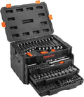 450-Piece Professional Mechanics Tool Set with Sockets, Wrenches, Bits & Storage Case