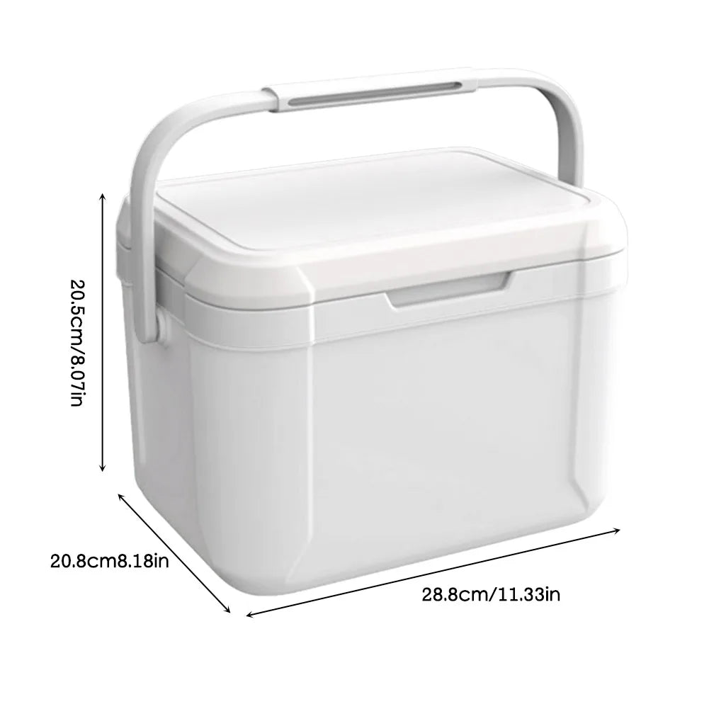5/6/13L Cooler Box Portable Camping Refrigerator Incubator Large Capacity Car Ice Bucket Heat Preservation Camping BBQ Equipment