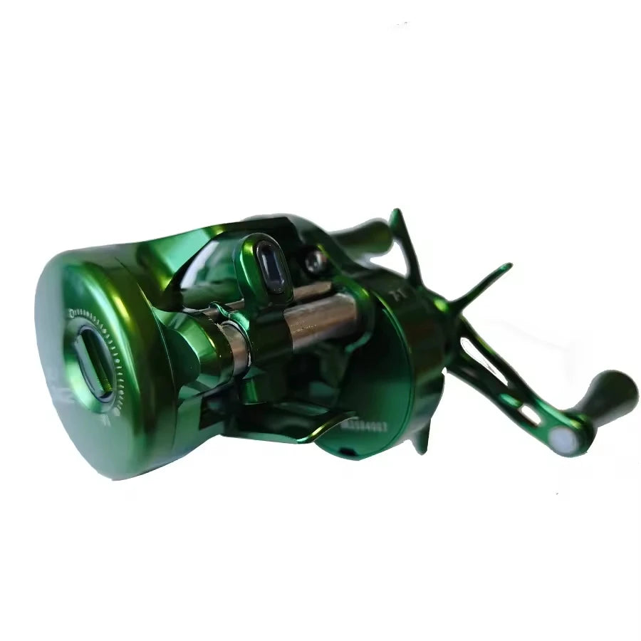 Loongze Airlite BFS Baitcasting Reel All Metal Electromagnetic Brake Bait Finesse Fishing B50/100/200DBC-I Lightweight Bass