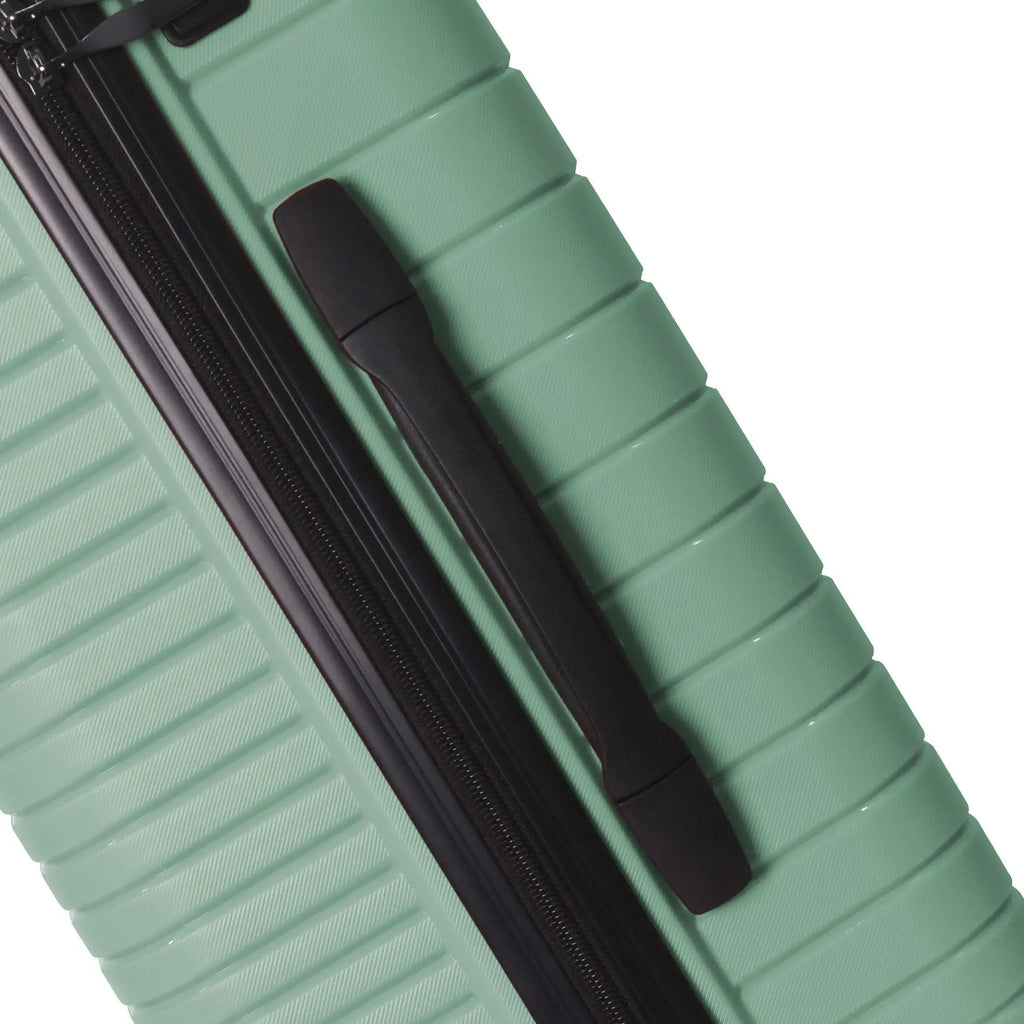 3 Piece Luggage Set Hardshell Spinner Suitcase TSA Lock Lightweight 20 24 28 Inch Green for Travel Business Trip with 360 Wheels