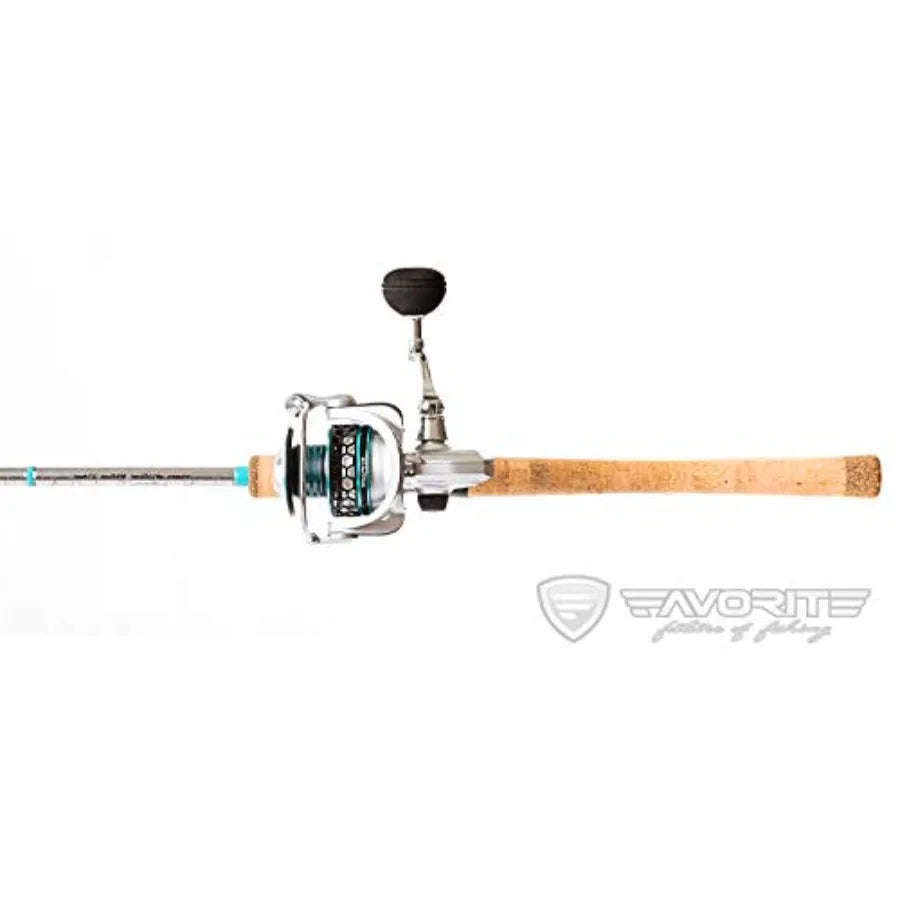 Favorite Ol' Salty Spinning Reel Combo Fast Action Carbon Blend Fishing Rod Saltwater Fishing Catfishing Ultra Smooth Fishing R
