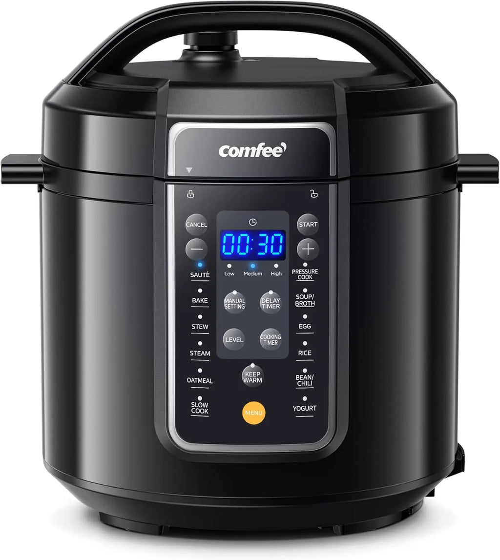 9-in-1 Electric Pressure Cooker, 14 Presets Instant Multi Cooker Olla de Presion Non-Stick Pot Yogurt Maker Rice Cooker