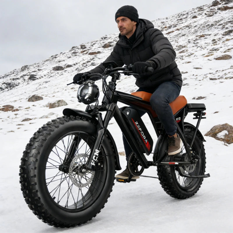 【Brand+】snow Electric Bicycle,2000w 20inches 48v Ebike,comes Mobile Phone Holder/lock,free Local Shipping For Electric Bike