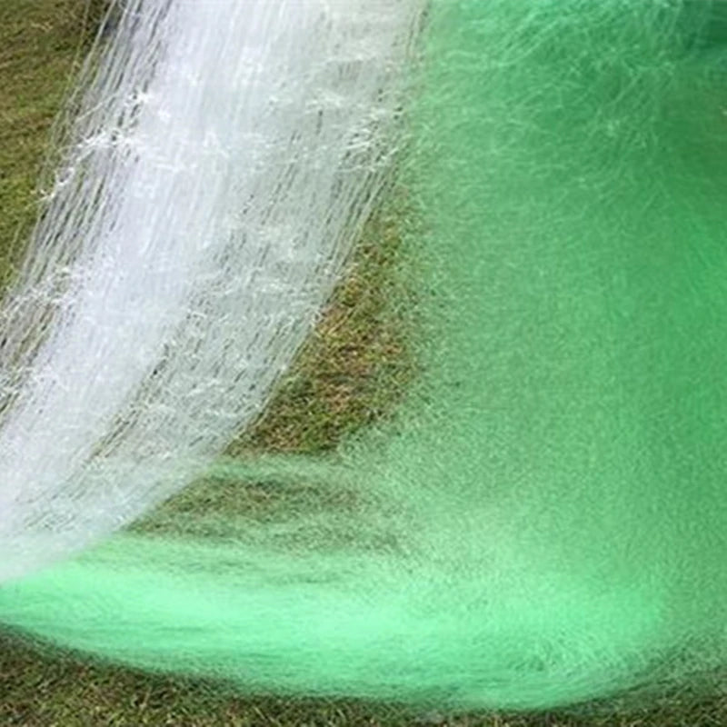 100-meter Long Single-layer High-quality Green Silk Fishing Net Made Of Nylon Material