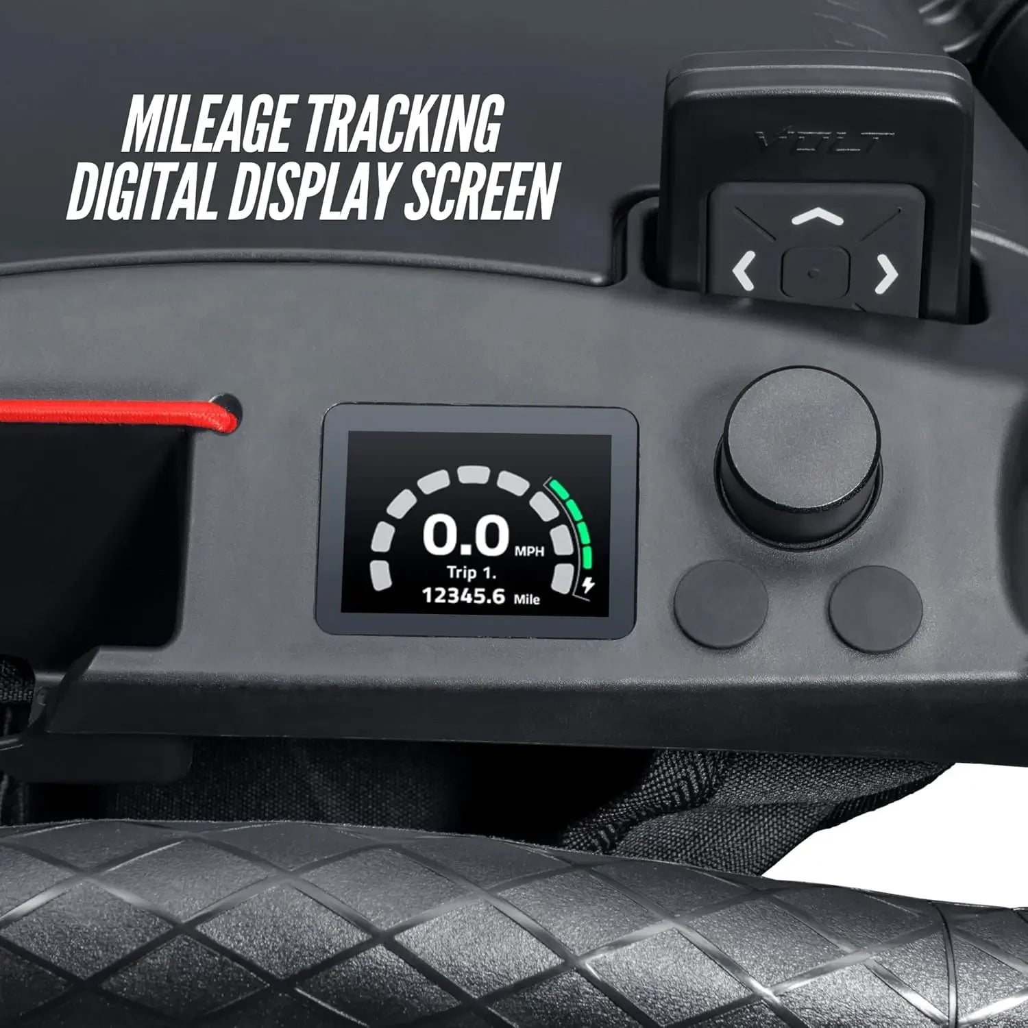 Volt Electric Golf Push Cart | Compact Remote Controlled Trolley with 36 Hole Lithium Battery,