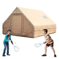 Inflatable Tent with Skylight 12-Square-Meter Air Glamping Tents Sunproof Inflatable House Outdoor Camping Waterproof Tent