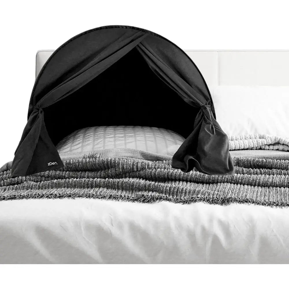 Certified Non-Toxic Blackout Luxury Sleep Tent: Enhance Sleep Quality for Night Shifts, Dorms, Travel, Naps, and Relaxation Anyt