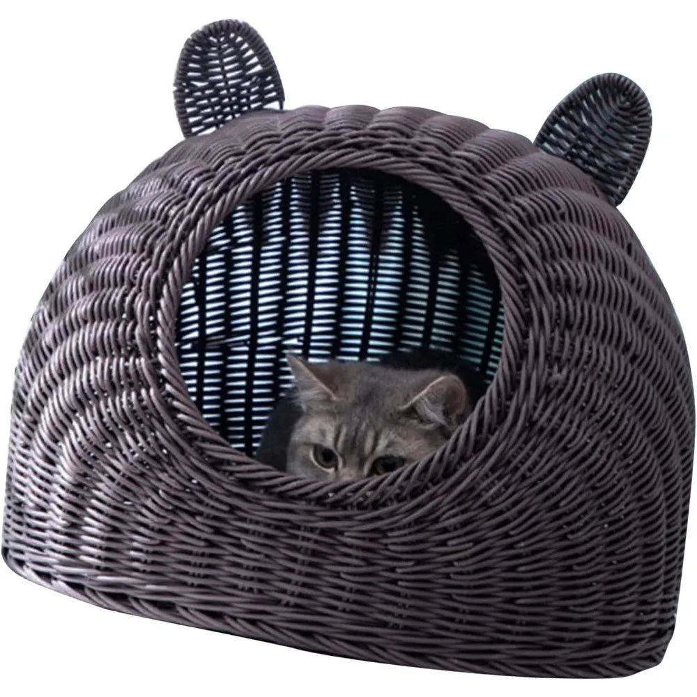 Cute Fruit-Shaped Pet Sofa, Soft Warm Dog Bed, Removable Washable Cat Bed, Pet Nest for Winter Sleeping