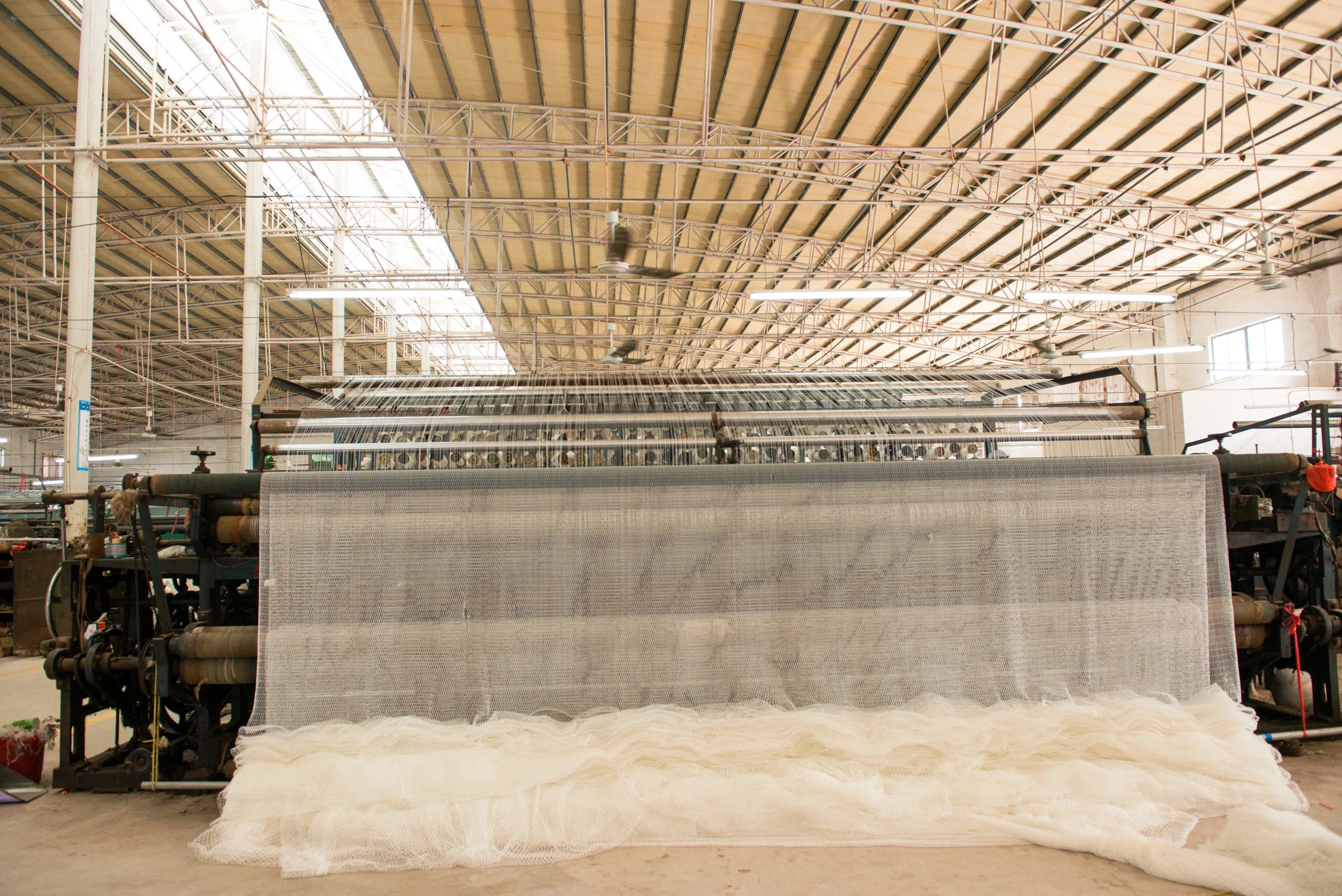 Factory Direct Provide Customized High Strength Multifilament Single Knot Nylon Material Fishing Net