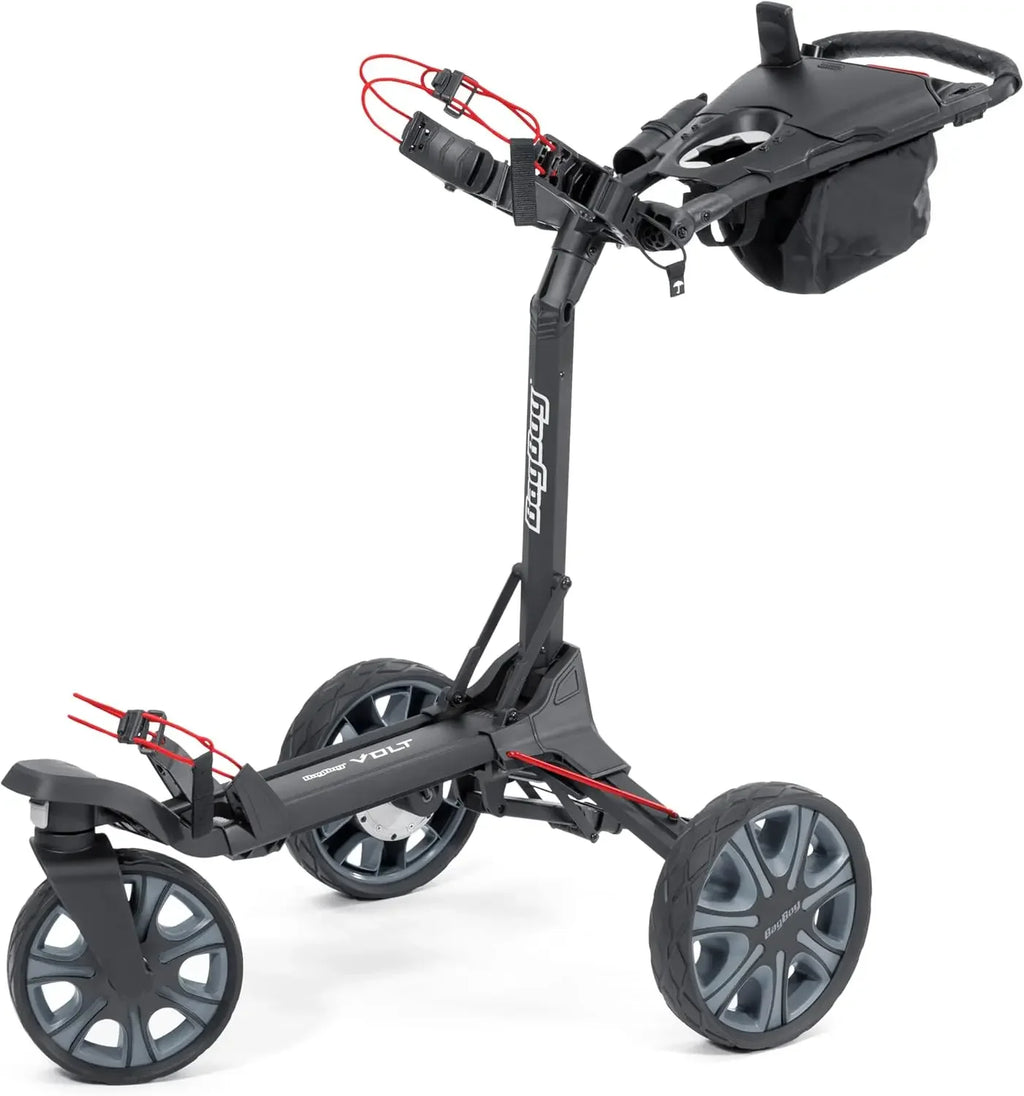 Volt Electric Golf Push Cart | Compact Remote Controlled Trolley with 36 Hole Lithium Battery,