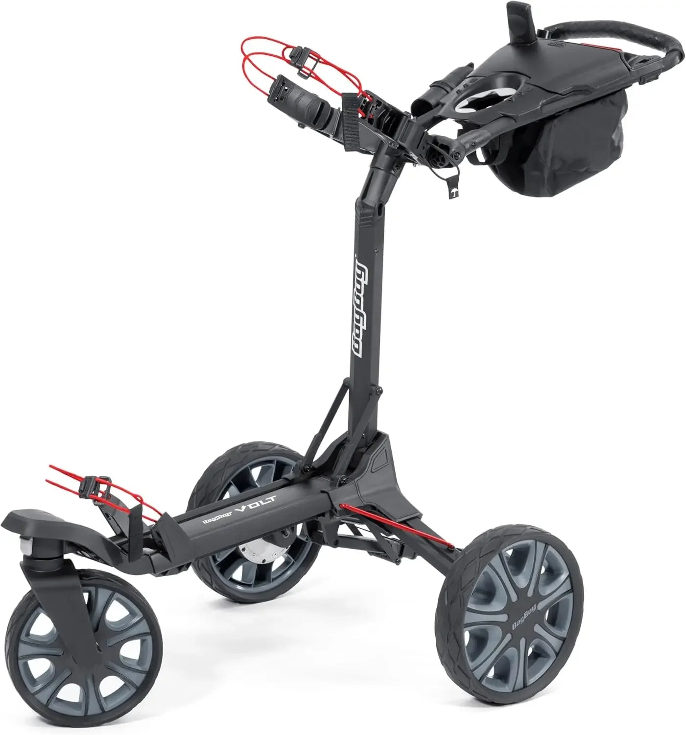 Volt Electric Golf Push Cart | Compact Remote Controlled Trolley with 36 Hole Lithium Battery,