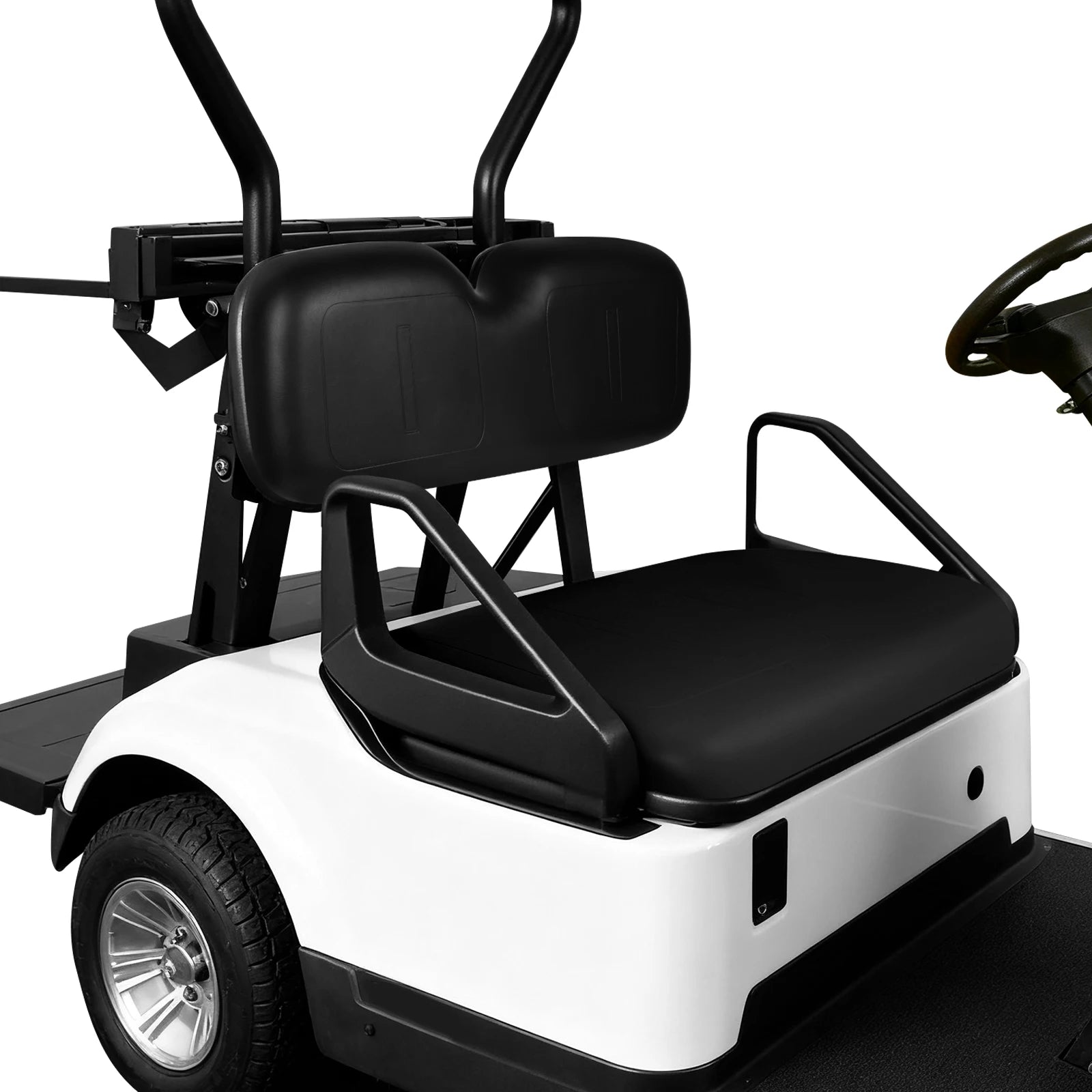 Golf Cart Front Seat Bottom & Backrest Assembly Front Seat Soft Comfortable Cushion Replacement for EZGO Medalist TXT 94-13